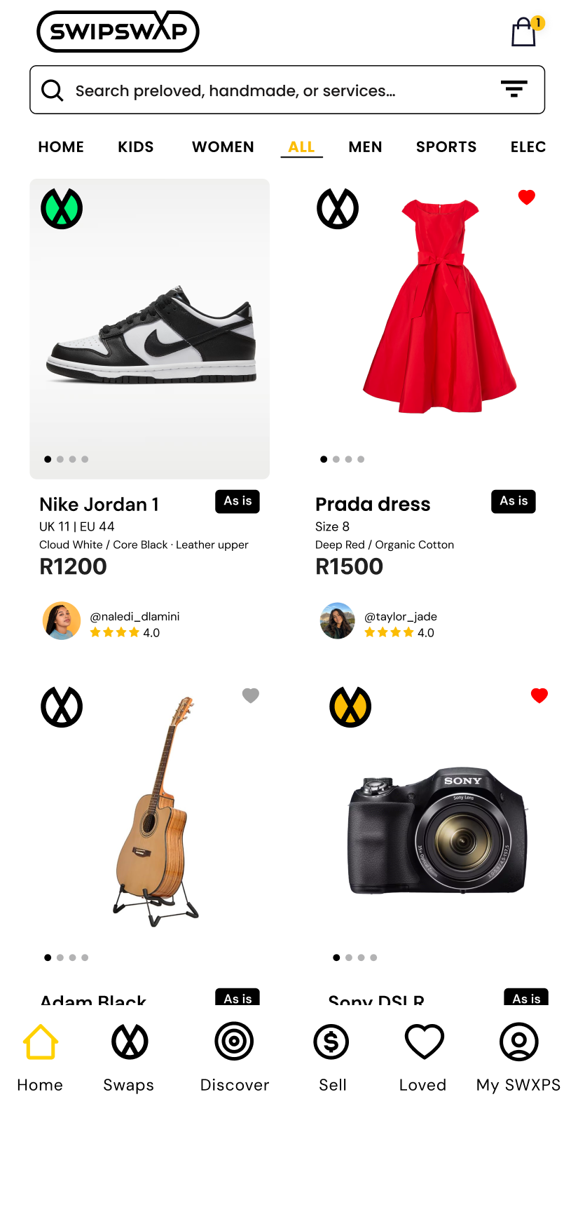 SWIPSWXP app